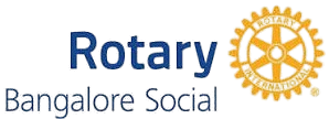 Rotary Bangalore Social club logo